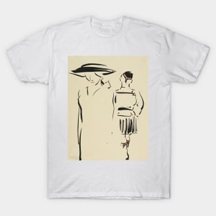 The Parting by Francis Cadell T-Shirt